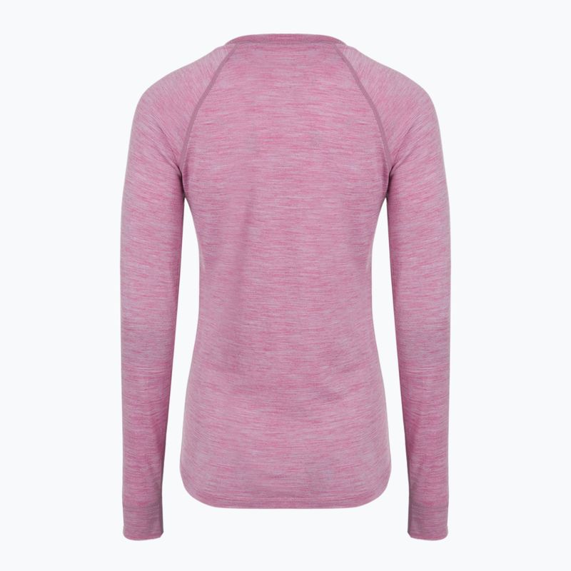 Női thermo pulóver WOOLCANO 100% Merino TOP0541 lila 7