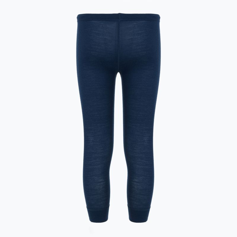 Gyermek termikus fehérnemű szett WOOLCANO Merino 100% SET0683 tengerészkék 9