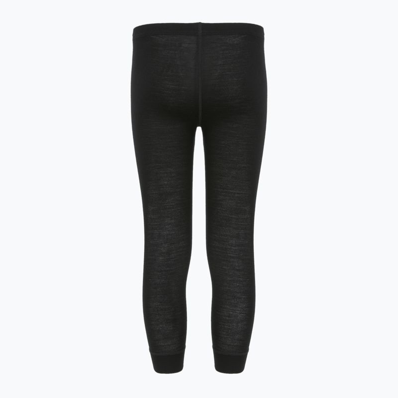 WOOLCANO gyermek termál nadrág Merino 100% PANT0975 fekete 4