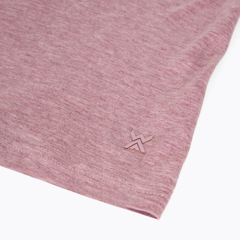 Női WOOLCANO Merino TEE0547 thermo póló lila 4