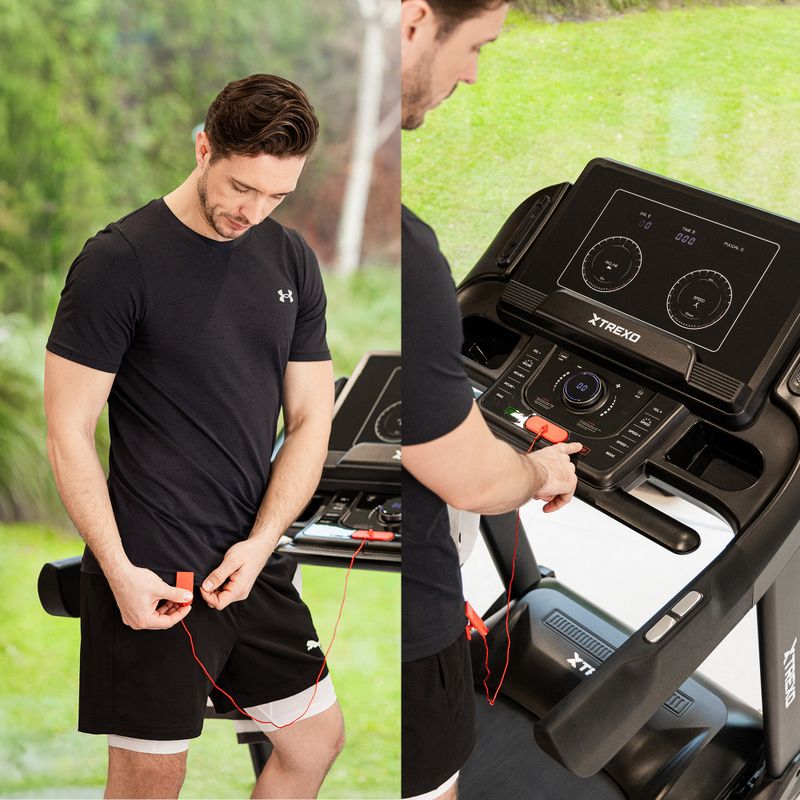 Elektromos futópad TREXO TXO-X500 fekete 3