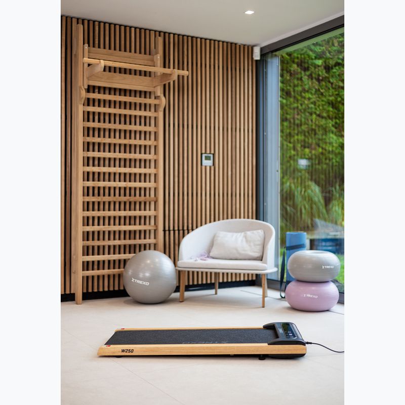 Elektromos futópad XTREXO TXO-W250 fekete/barna 9