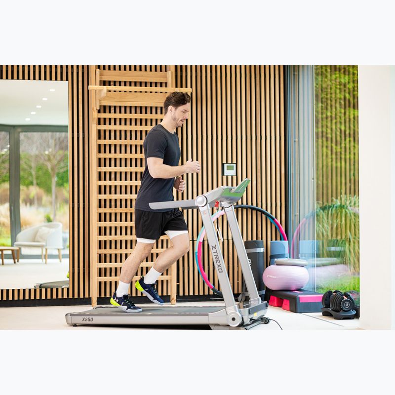 Elektromos futópad XTREXO TXO-X250-S ezüst 5