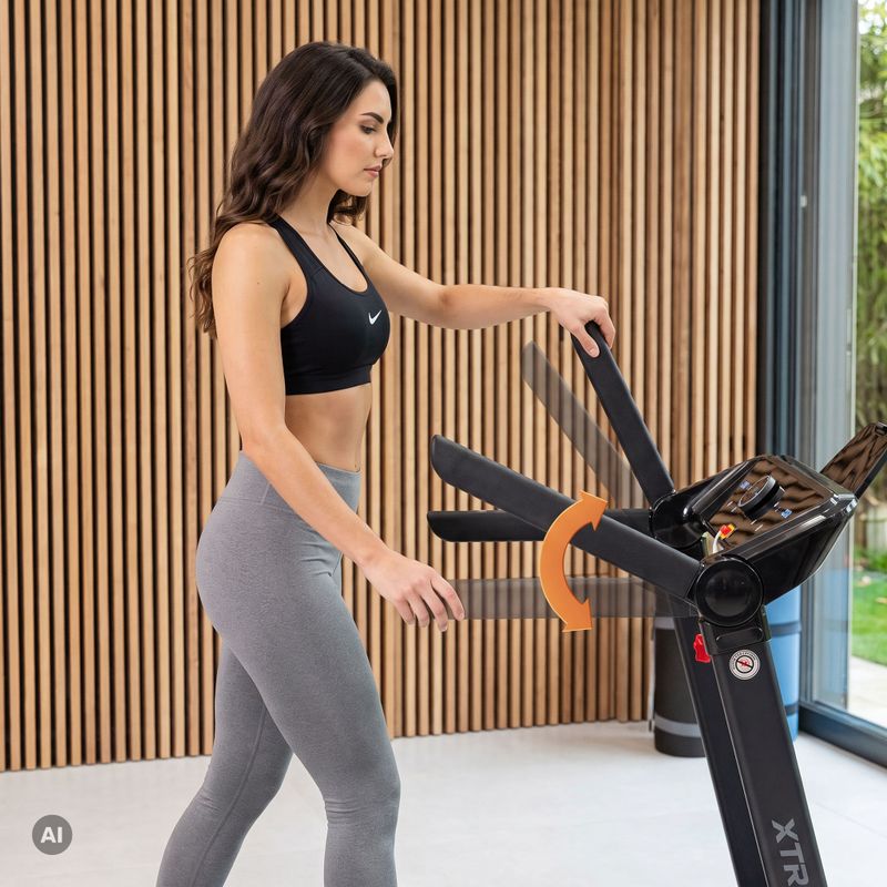 Elektromos futópad XTREXO TXO-X250-B fekete 5