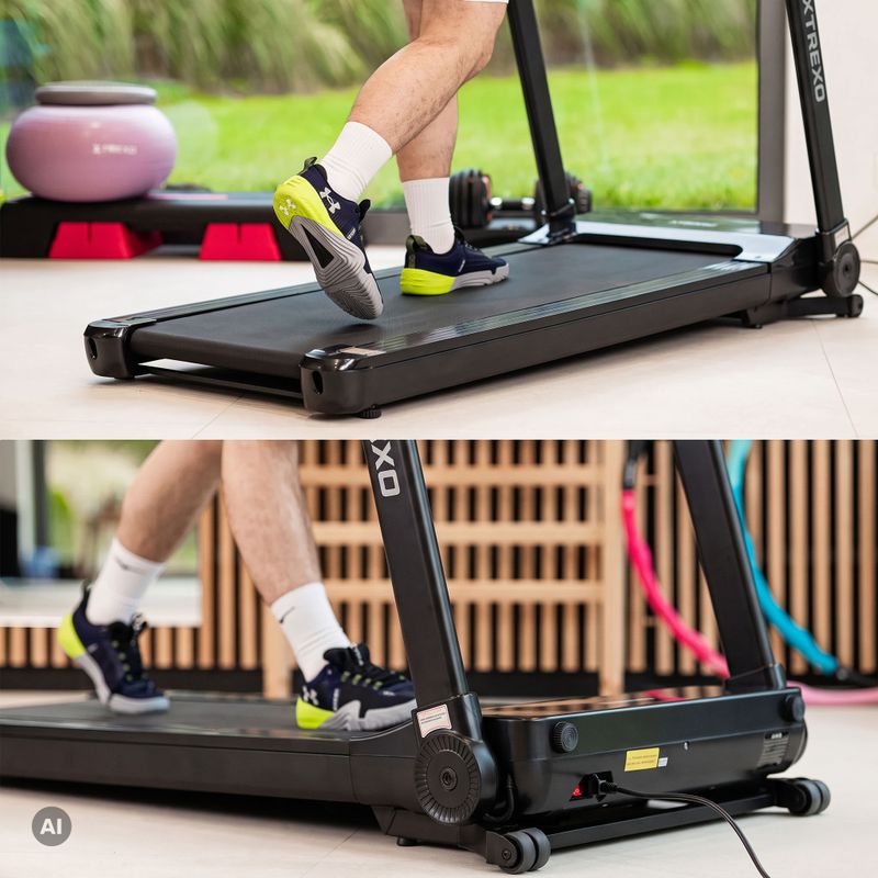 Elektromos futópad XTREXO TXO-X250-B fekete 9