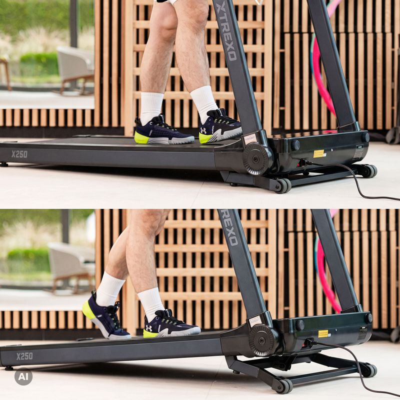 Elektromos futópad XTREXO TXO-X250-B fekete 10