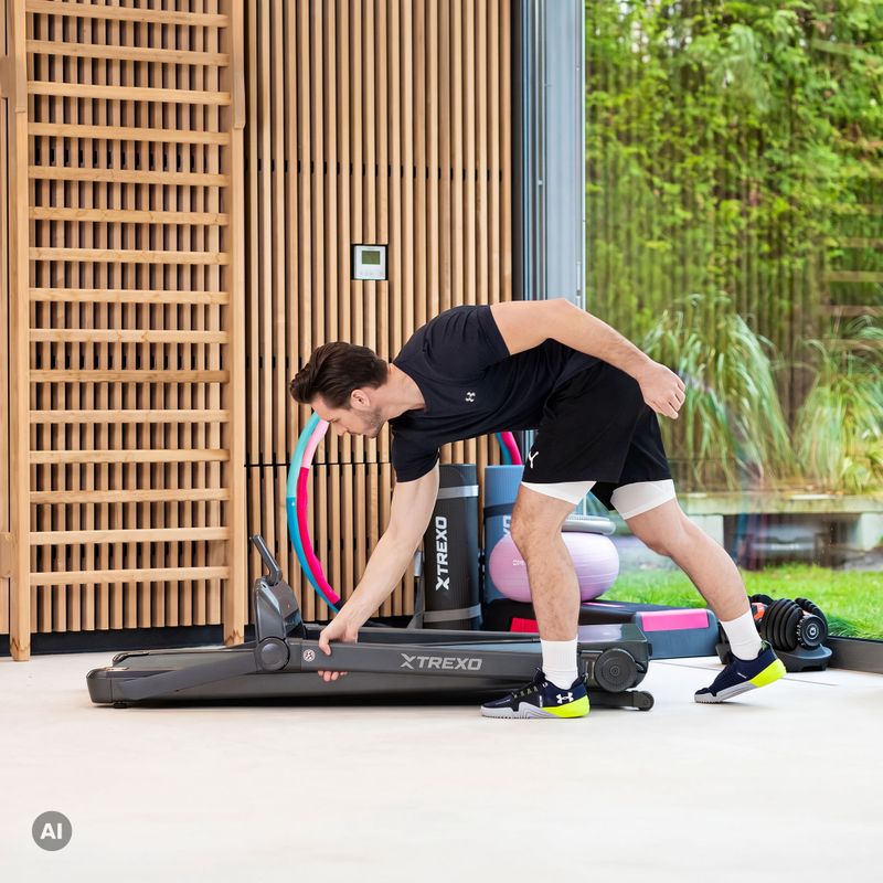 Elektromos futópad XTREXO TXO-X250-B fekete 12