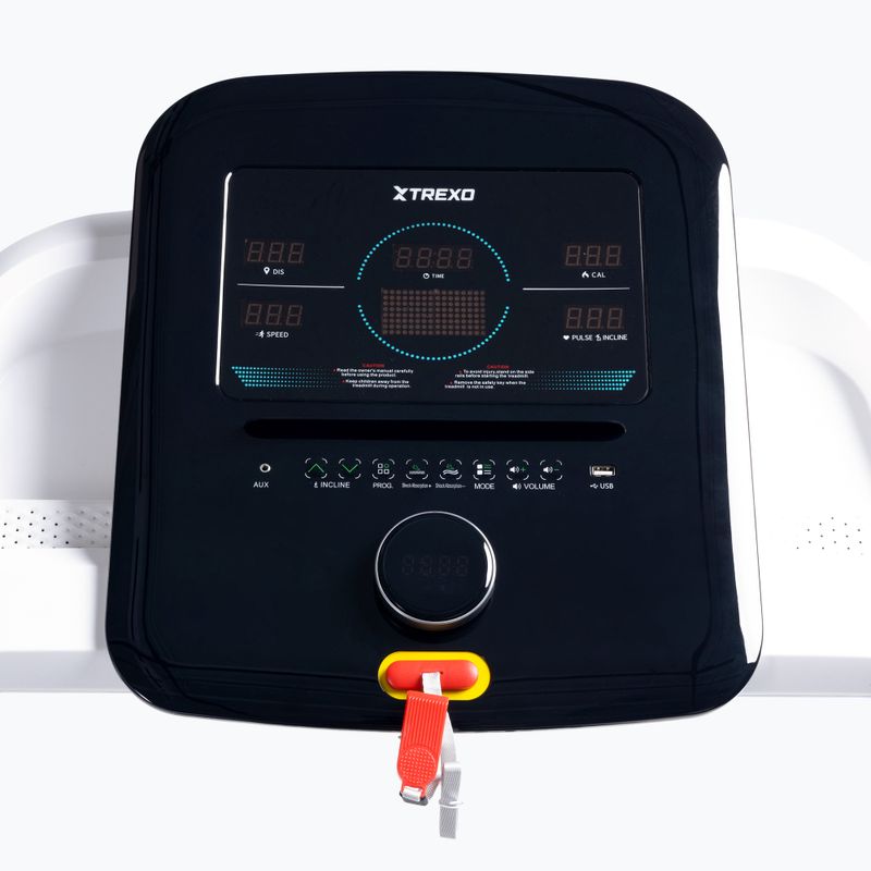 Elektromos futópad TREXO TXO-X350-W fehér 14