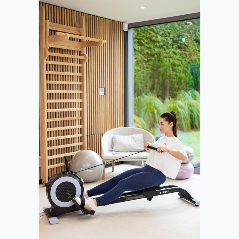 Mágneses evezőpad XTREXO TXO-RM200 fekete 9