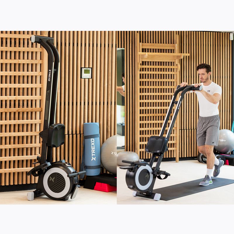 Mágneses evezőpad XTREXO TXO-RM200 fekete 8