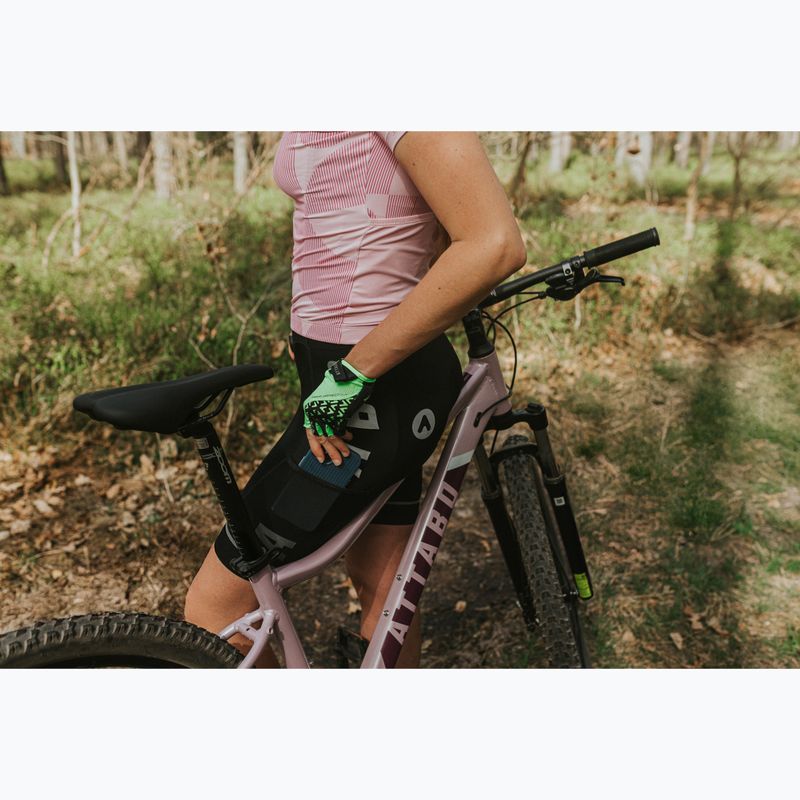 Női ATTABO Kirun Pro WMNS Bib rövidnadrág Cargo fekete 18