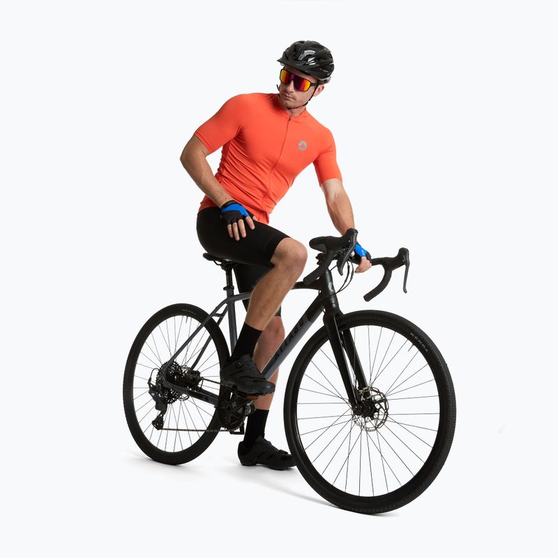 Férfi ATTABO Setvi kerékpáros mez narancssárga 6