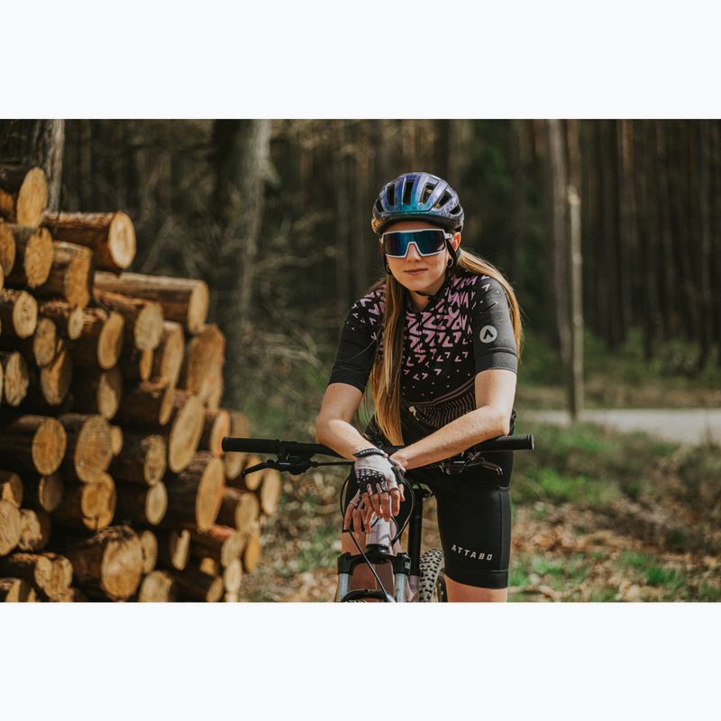 Női kerékpáros rövidnadrág ATTABO Kiro WMNS fekete 13