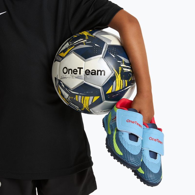 OneTeam Robero Junior TF gyermek focicipő kék/kék 12