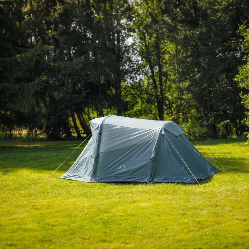 3 személyes felfújható kempingsátor KADVA AIRcamp 3 zöld 5