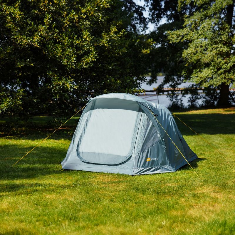 3 személyes felfújható kempingsátor KADVA AIRcamp 3 zöld 11