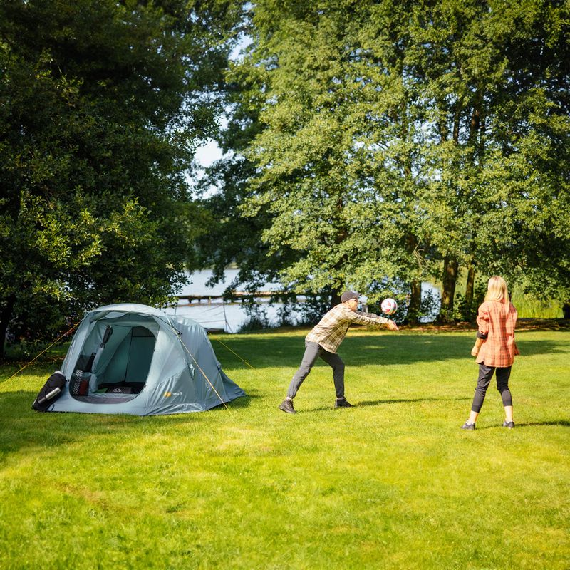 3 személyes felfújható kempingsátor KADVA AIRcamp 3 zöld 14
