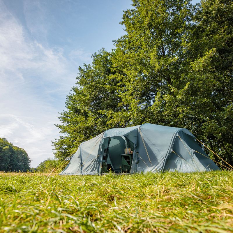 Felfújható 8 személyes KADVA AIRcamp 8.44 zöld sátor 5