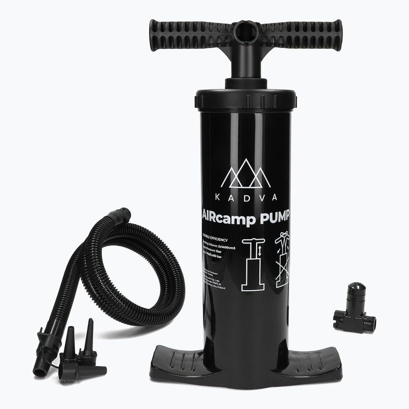 Kézi pumpa KADVA AIRcamp PUMP fekete