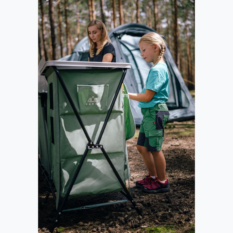 KADVA CAMPshelf 13 zöld utazó szekrény 5