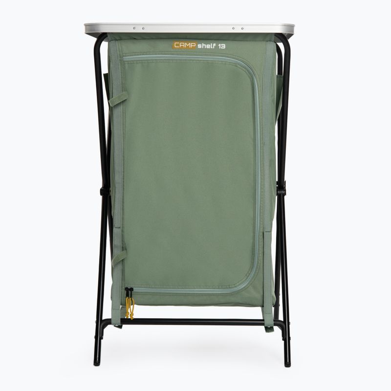 KADVA CAMPshelf 13 zöld utazó szekrény 2