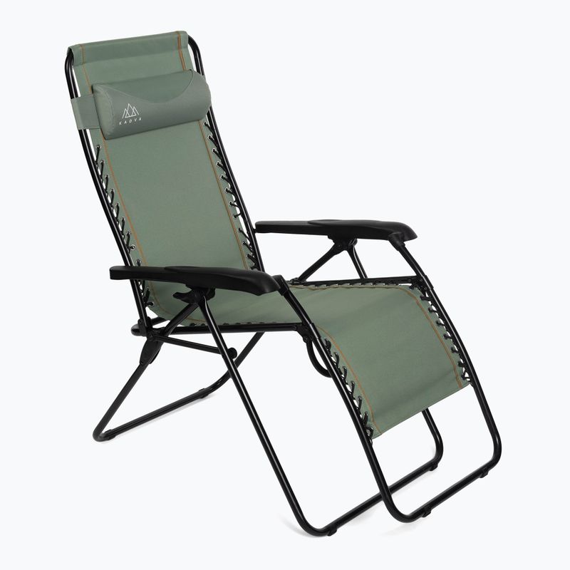 KADVA CAMPchair 2.0 zöld túraszék / napozóágy