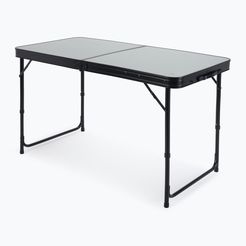Összecsukható kempingasztal + székek KADVA CAMPtable szett 4-6 fő részére, szürke 2