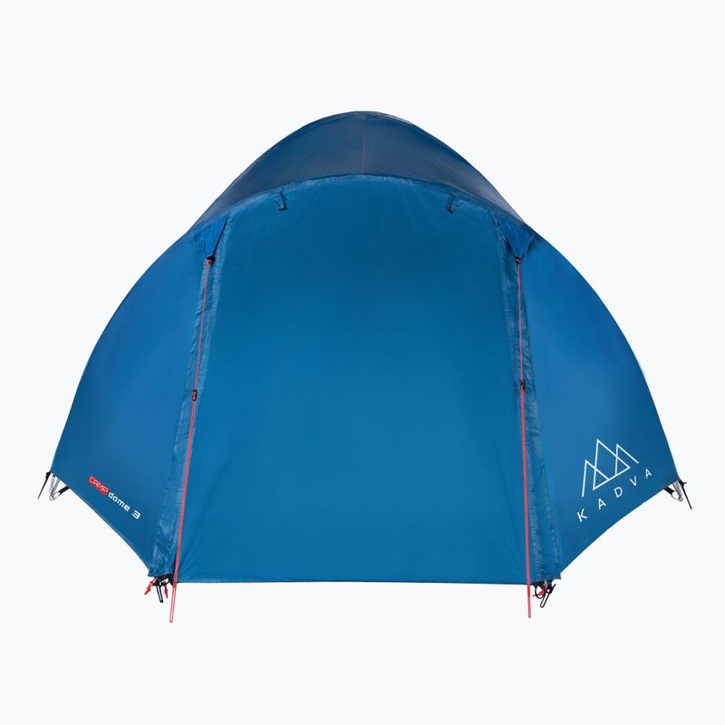3 személyes KADVA CAMPdome 3 kék kempingsátor 8