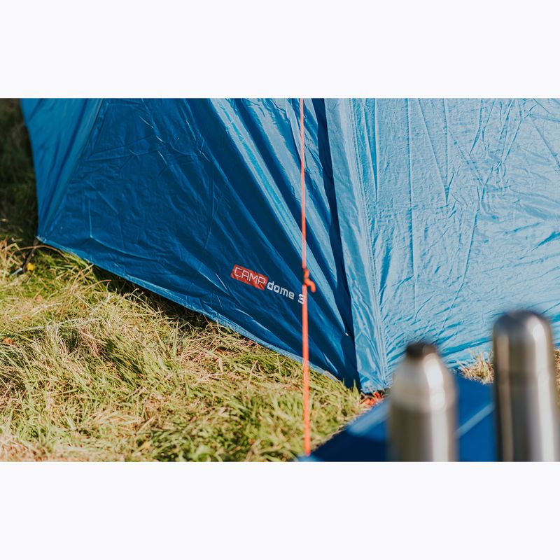 3 személyes KADVA CAMPdome 3 kék kempingsátor 23