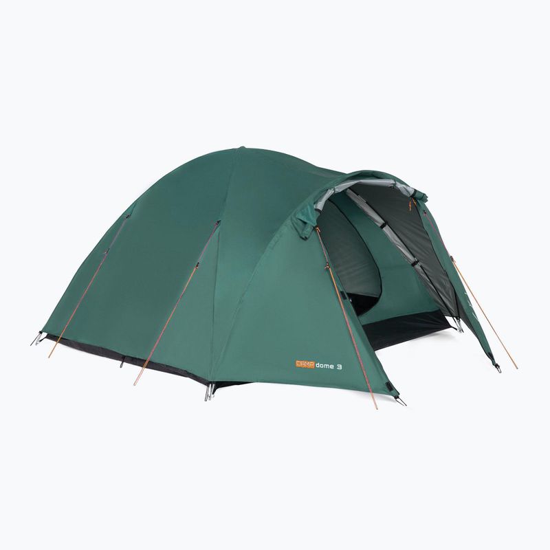 3 személyes KADVA CAMPdome 3 zöld kempingsátor