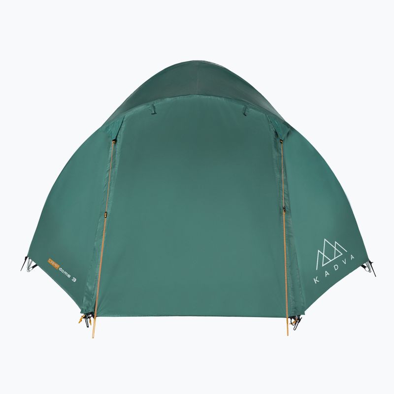 3 személyes KADVA CAMPdome 3 zöld kempingsátor 14