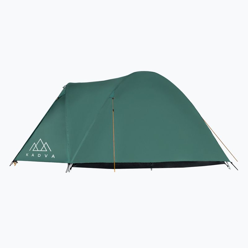 3 személyes KADVA CAMPdome 3 zöld kempingsátor 15