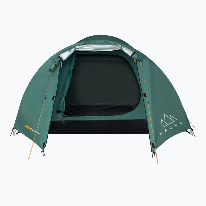 4 személyes KADVA CAMPdome 4 zöld kempingsátor 11