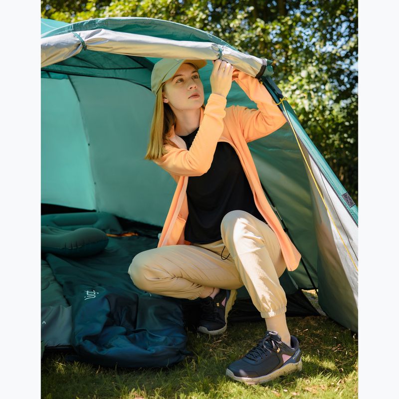 4 személyes KADVA CAMPdome 4 zöld kempingsátor 20