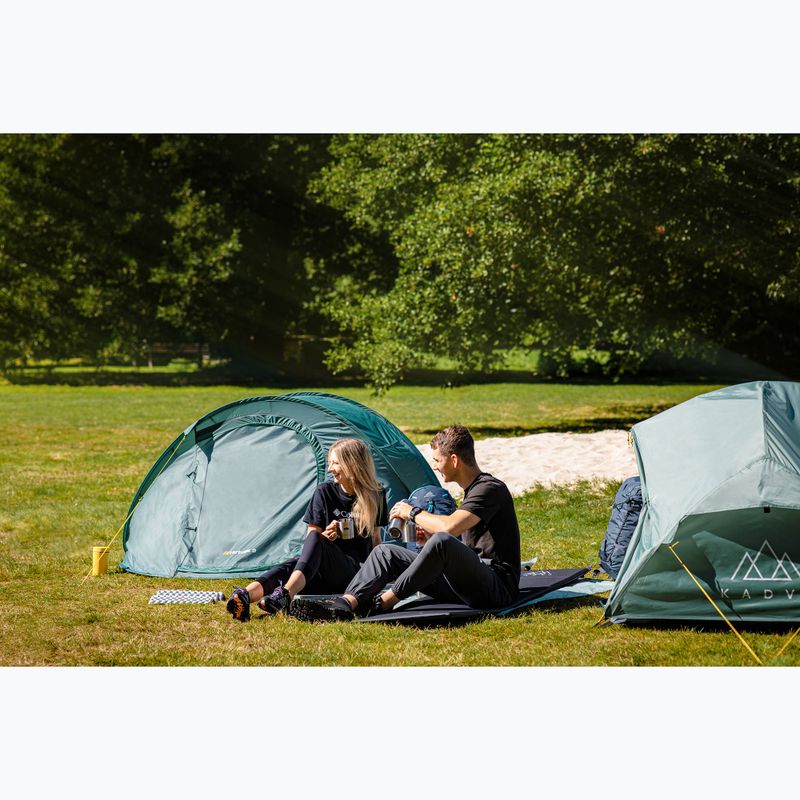Ultrakönnyű 2 személyes trekking sátor KADVA EXPEDIT 2 PRO szürkészöld 19