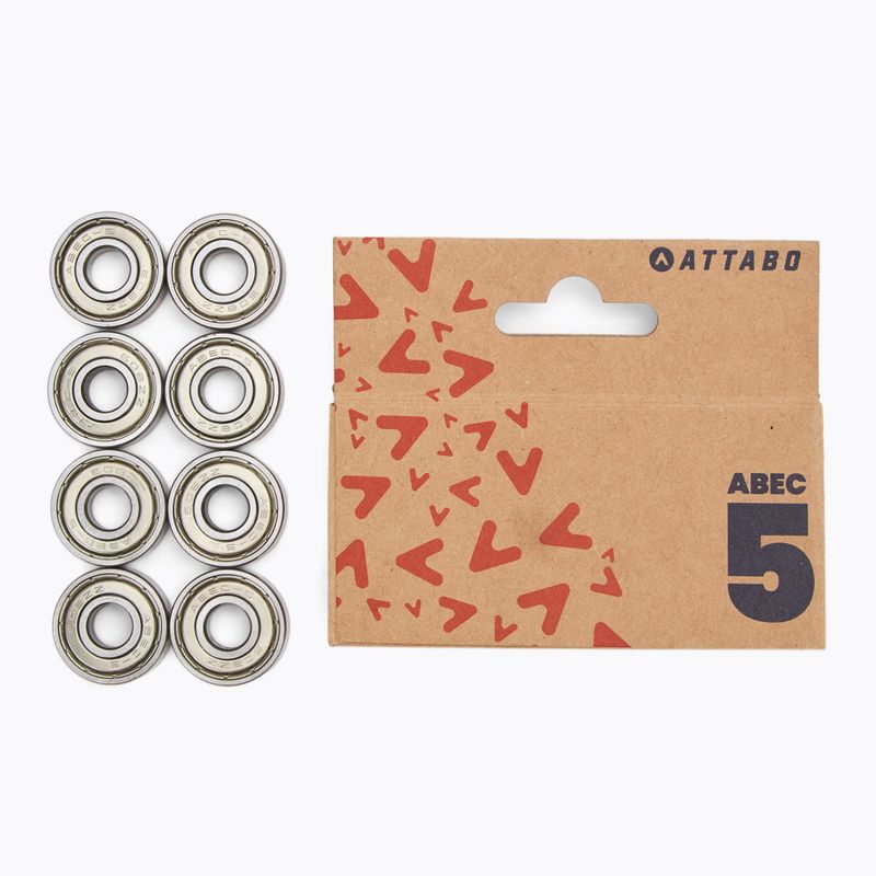 Csapágy ATTABO Bearings ABEC 5 8 db ezüst