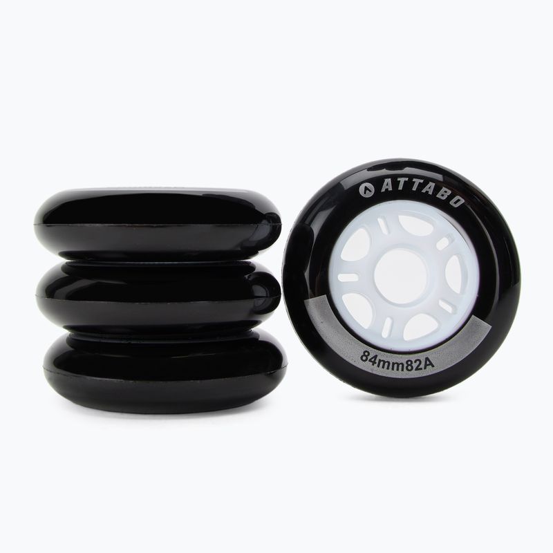 Görkorcsolya kerék ATTABO Wheels 84 mm 4 db fekete 2