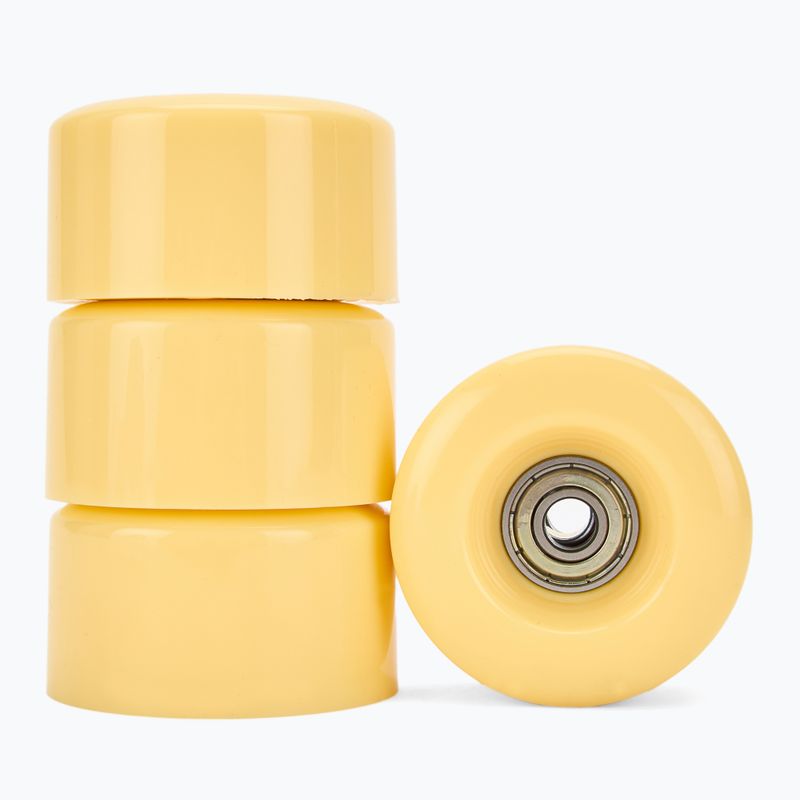 Kerék kétsoros görkorcsolyához ATTABO Quad Wheels 58x32 mm 4 db sárga 2