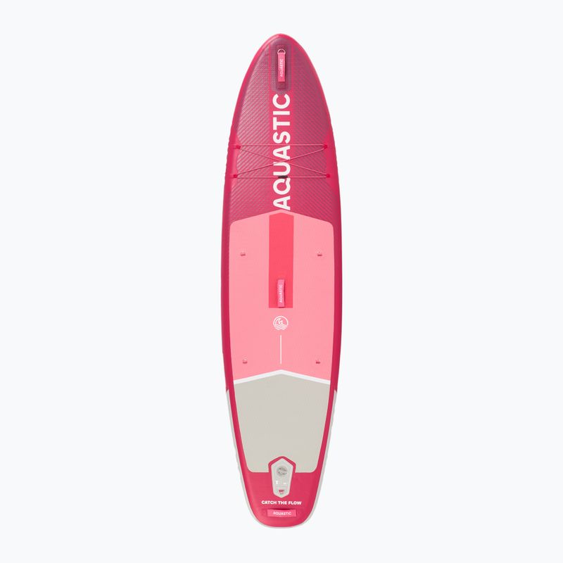 SUP AQUASTIC Perth 9'10" deszka rózsaszínű 3