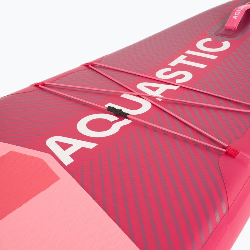 SUP AQUASTIC Perth 9'10" deszka rózsaszínű 7