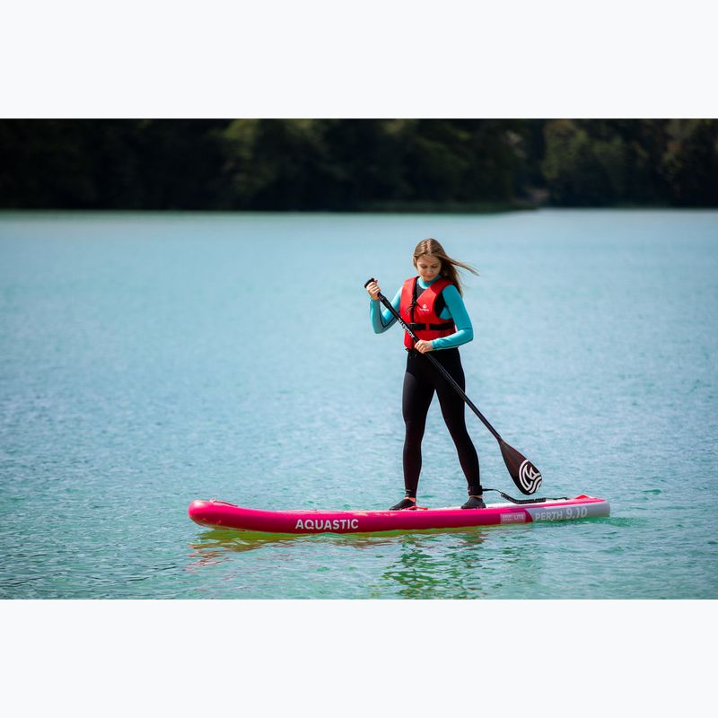 SUP AQUASTIC Perth 9'10" deszka rózsaszínű 19