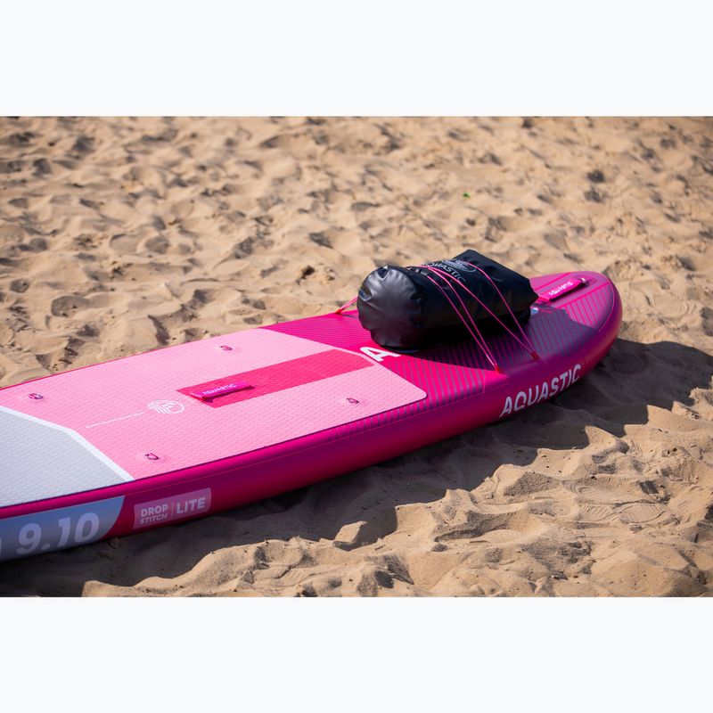 Felfújható SUP deszka szett AQUASTIC Perth 9'10" pink 23