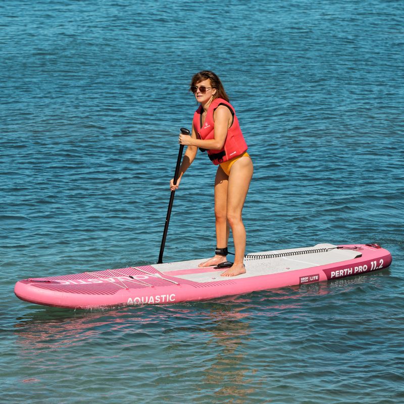 SUP deszka AQUASTIC Perth Pro 11'2" all-round pink 24