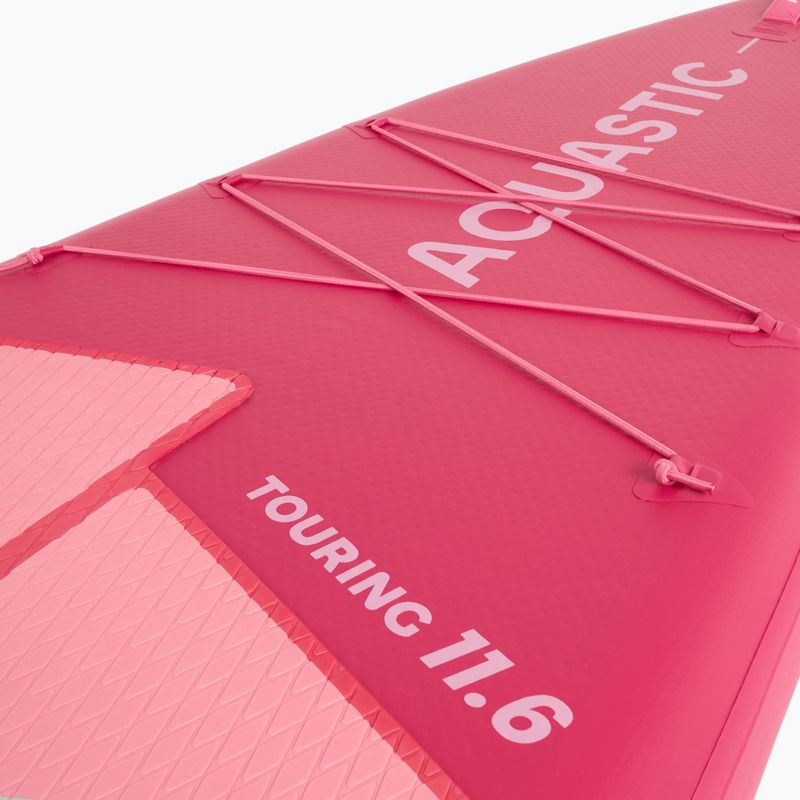 Felfújható SUP deszka szett AQUASTIC Touring 11'6" pink 7
