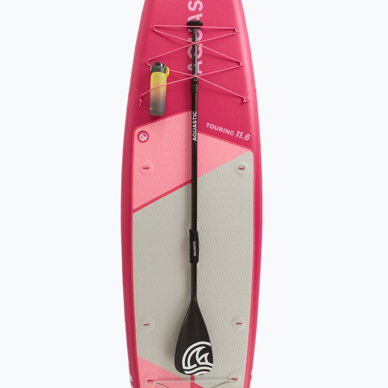 Felfújható SUP deszka szett AQUASTIC Touring 11'6" pink 10