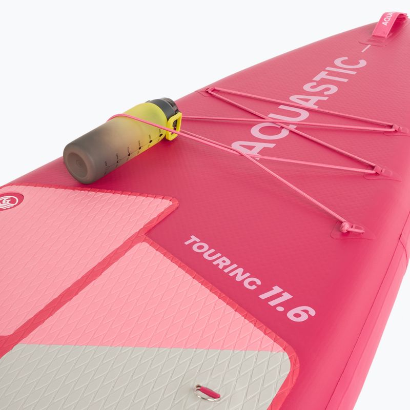 Felfújható SUP deszka szett AQUASTIC Touring 11'6" pink 11