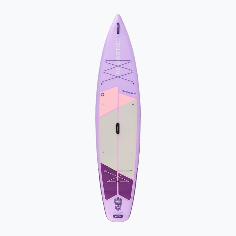 Felfújható SUP deszka szett AQUASTIC Touring 11'6" purple 3