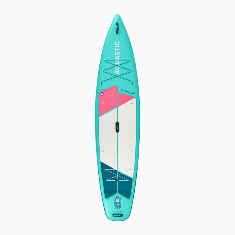 Felfújható SUP deszka szett AQUASTIC Touring 11'6" green 3