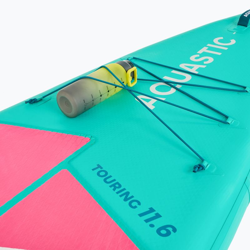 Felfújható SUP deszka szett AQUASTIC Touring 11'6" green 16