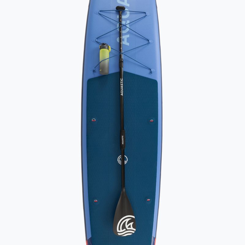 Felfújható SUP deszka szett AQUASTIC Touring Pro 14'0" dark blue 10
